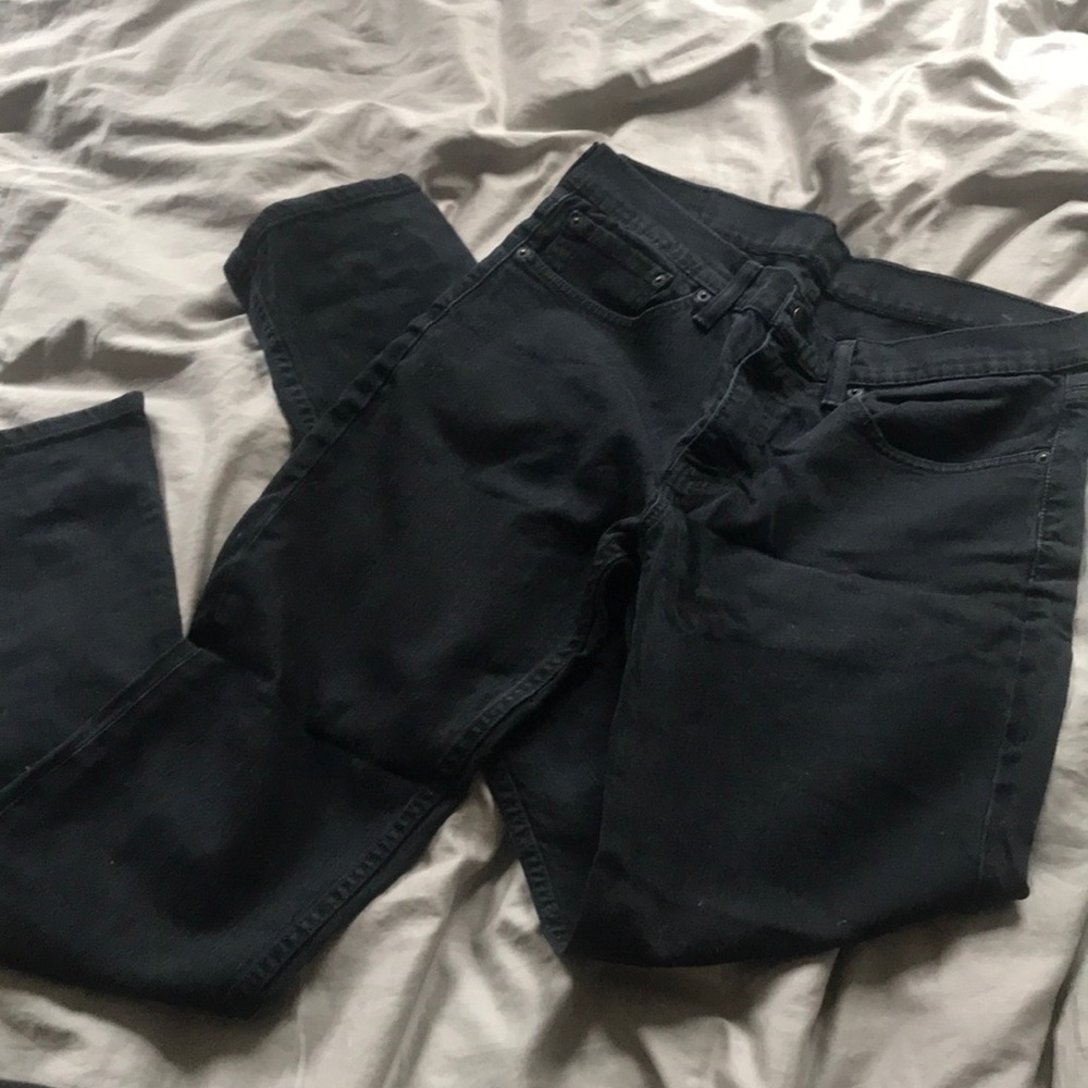 Men’s Levi’s 511 Black Denim Jeans 34/34